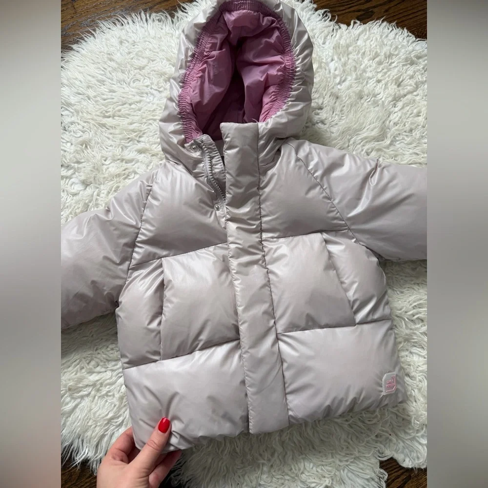 Kids LavenderPuffer Jacket